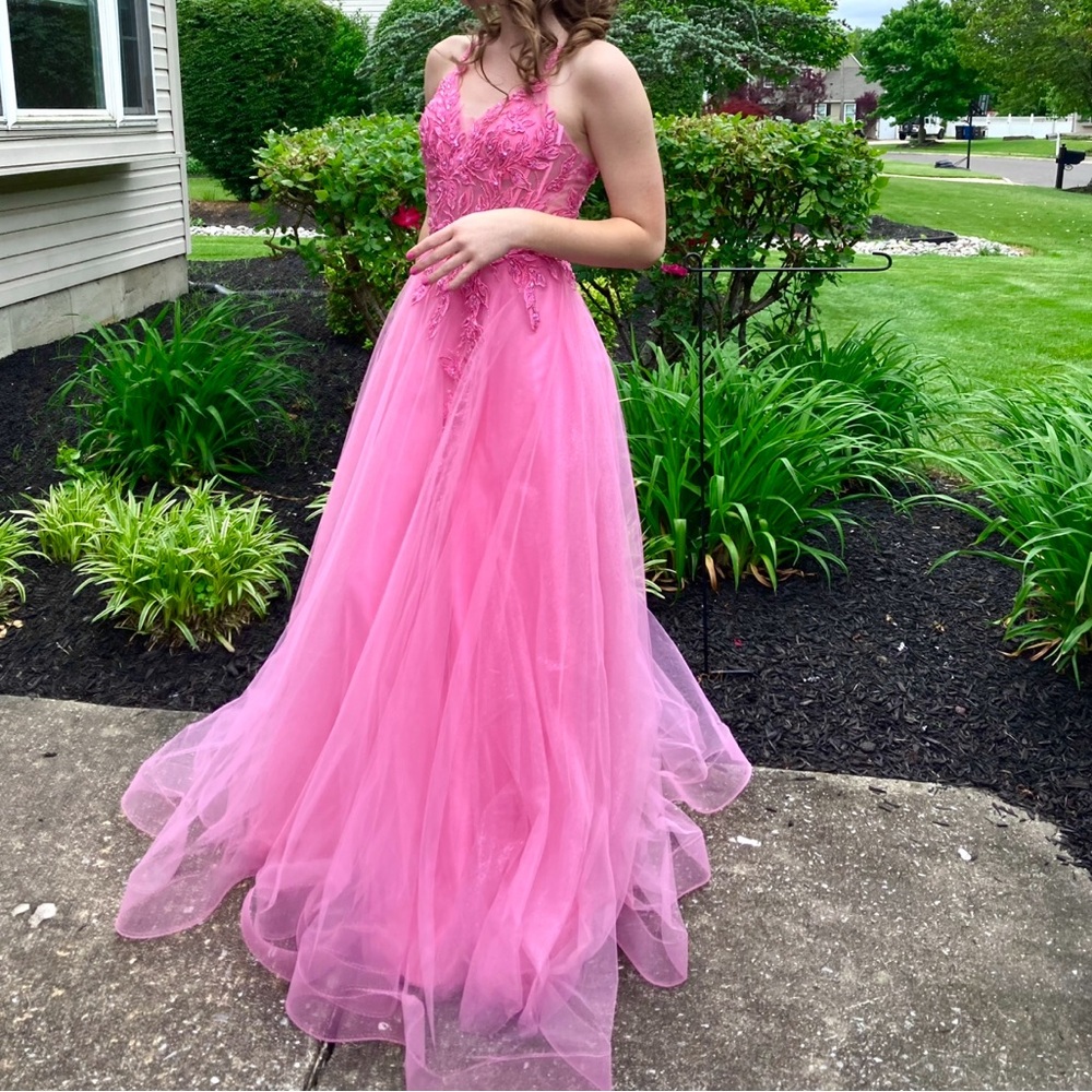 Pink Gown Prom or Pageant Dress